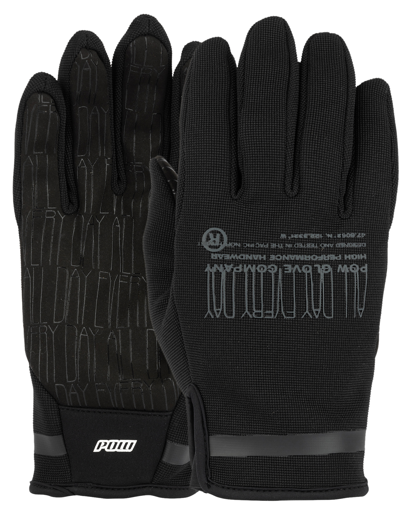 Pow Gloves All Day Snow Gloves Snow Gloves & Mittens - Trojan Wake Ski Snow