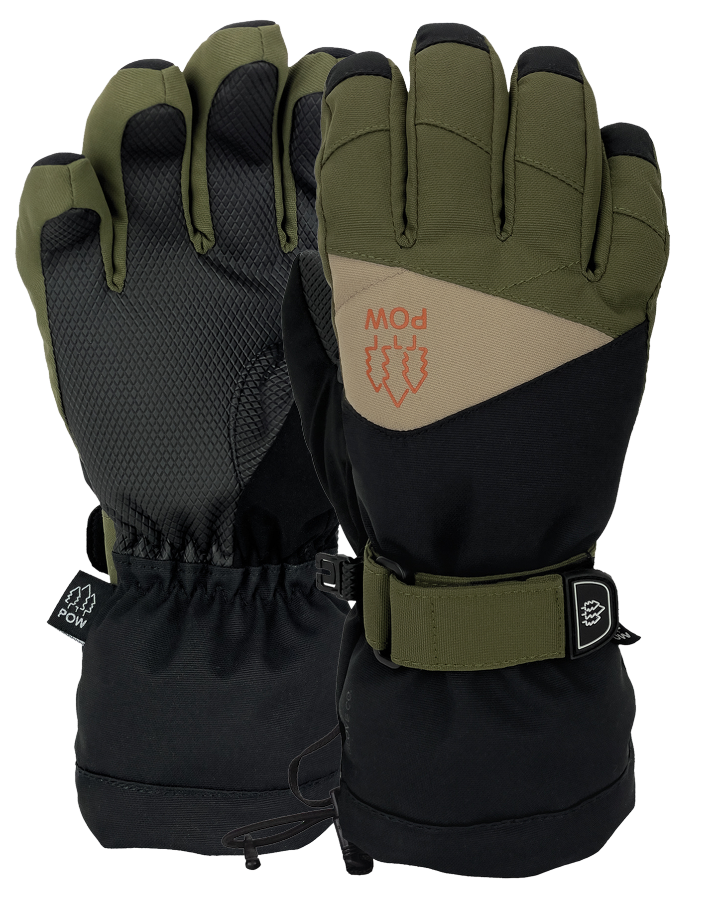 Pow Gloves Ascend Kids' Snow Gloves Snow Gloves & Mittens - Trojan Wake Ski Snow