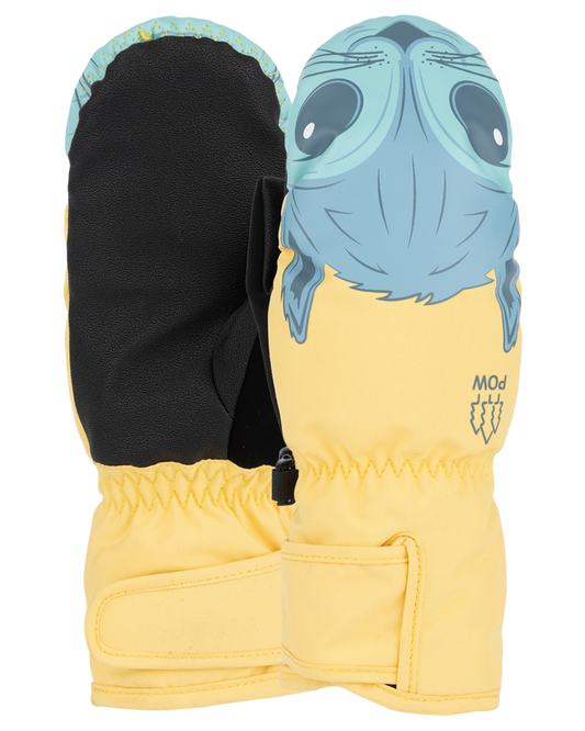 POW Gloves Critter Kids' Snow Mitts Kids' Snow Mittens - Trojan Wake Ski Snow
