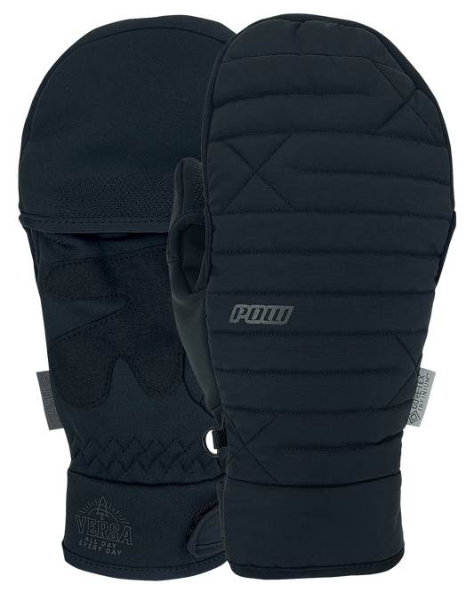 Pow Gloves Versa Windstopper Flip Snow Mitts Snow Gloves & Mittens - Trojan Wake Ski Snow