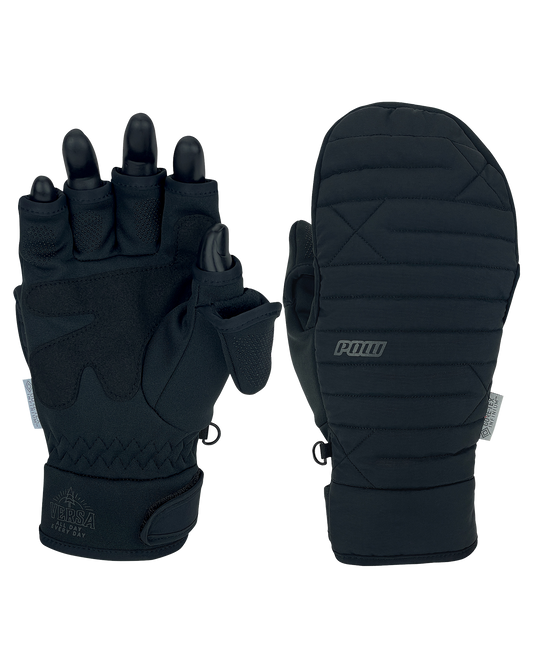 Pow Gloves Versa Windstopper Flip Snow Mitts Snow Gloves & Mittens - Trojan Wake Ski Snow