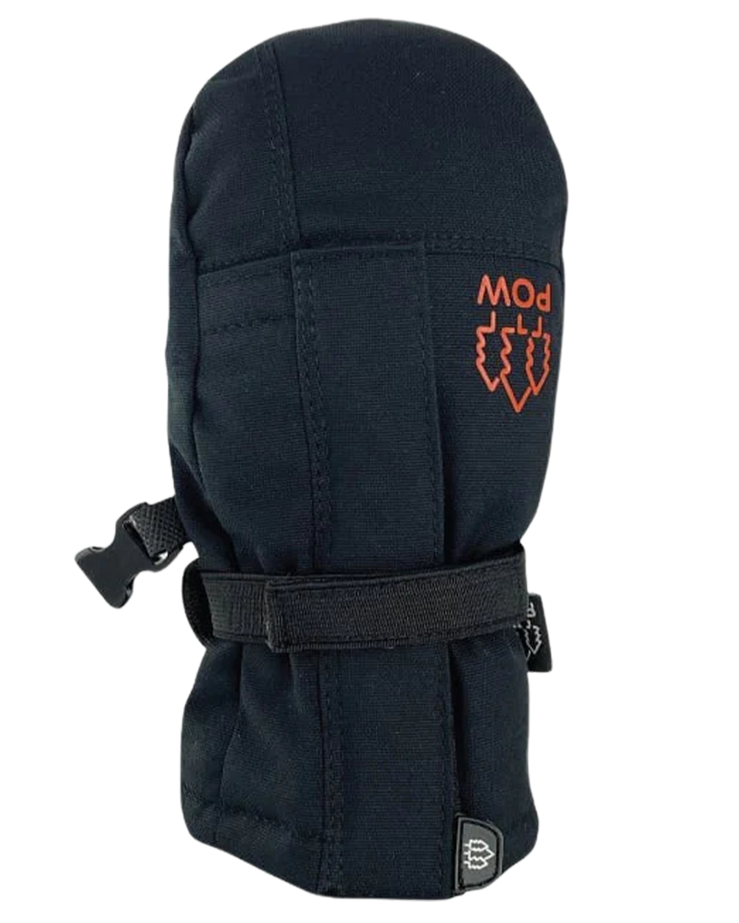 POW Whippersnapper Kids' Mini Mittens - Black - 2023 Kids' Snow Mittens - Trojan Wake Ski Snow