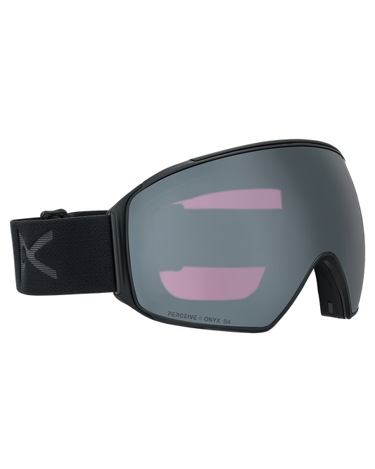 Anon M4 (Toric) Snow Goggles + Bonus Lens + MFI® Face Mask - Smoke/Perceive Sunny Onyx Unisex Snow Goggles - Trojan Wake Ski Snow