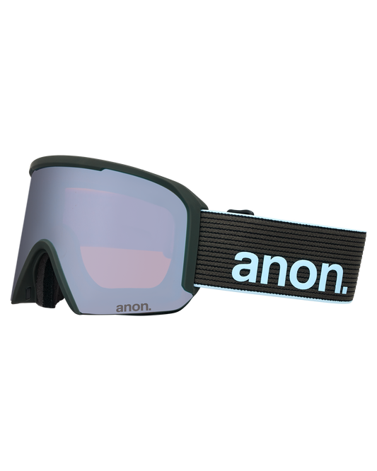 Anon Nesa Low Bridge Snow Goggles + Bonus Lens + MFI® Face Mask - Snow Flurry/Perceive Sunny Onyx