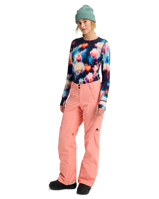 Burton Women's Reserve 2L Insulated Snow Pants - Sunrise Coral