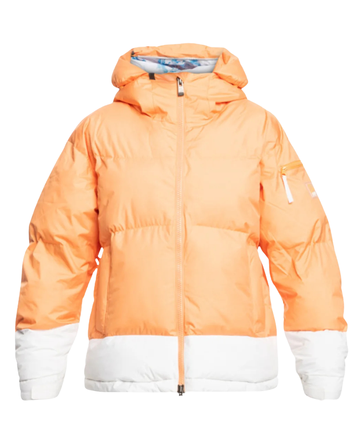 Roxy Women's Chloe Kim Puffy Technical Snow Jacket - Mock Orange Women's Snow Jackets - Trojan Wake Ski Snow