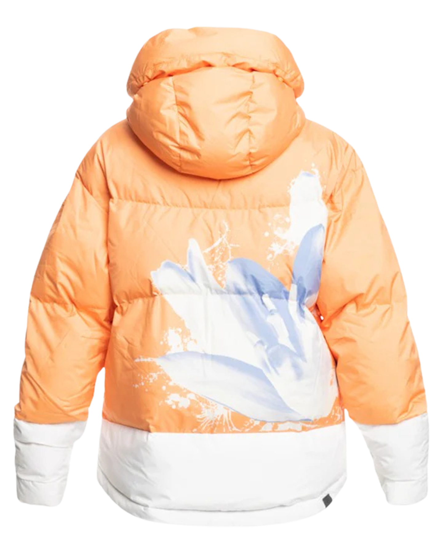 Roxy Women's Chloe Kim Puffy Technical Snow Jacket - Mock Orange Women's Snow Jackets - Trojan Wake Ski Snow