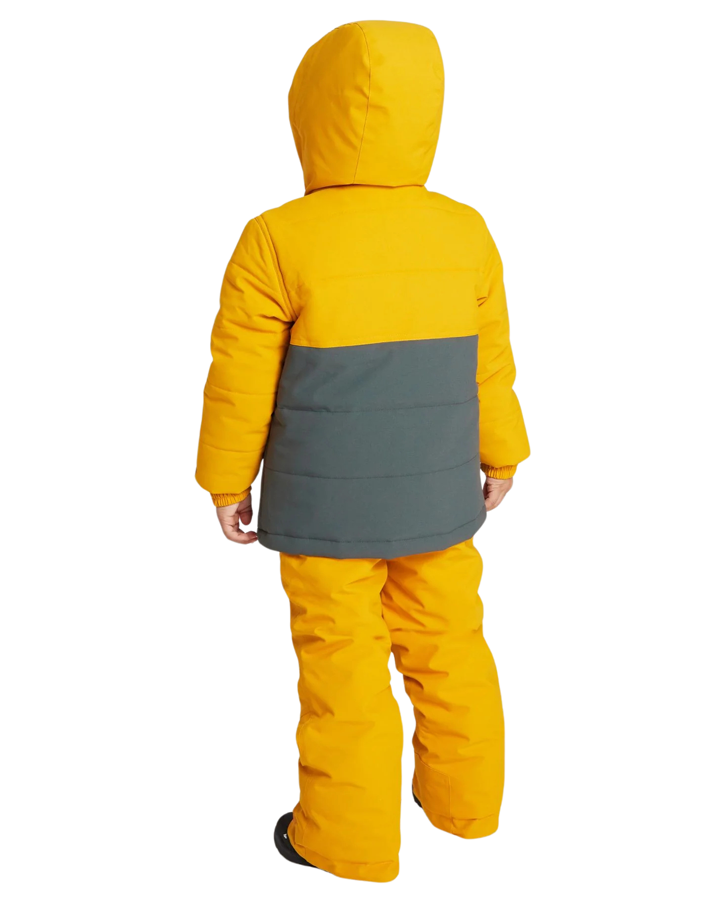 Protest Nadin Toddler Boys Snow Jacket - Dark Yellow - 2023 Kids' Snow Jackets - Trojan Wake Ski Snow