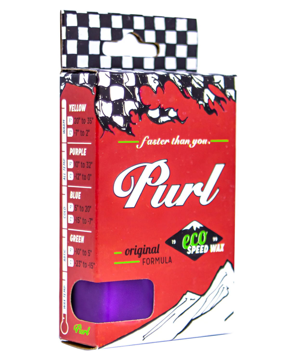 Purl Pro All Temp Ski & Snowboard Wax 68G - Purple | Shop Ski