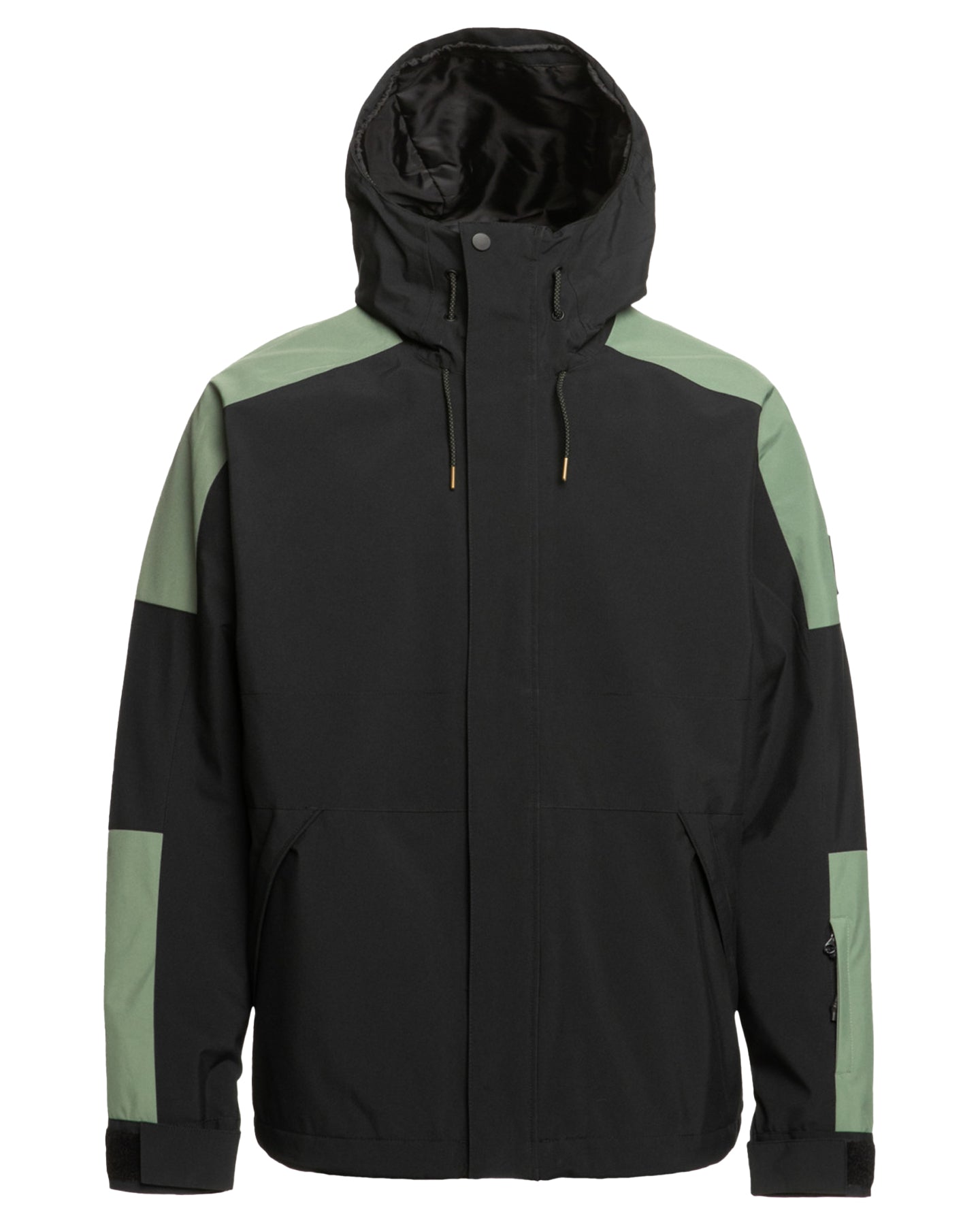 Quiksilver Men's Radicalo Technical Snow Jacket - True Black Snow Jackets - Trojan Wake Ski Snow