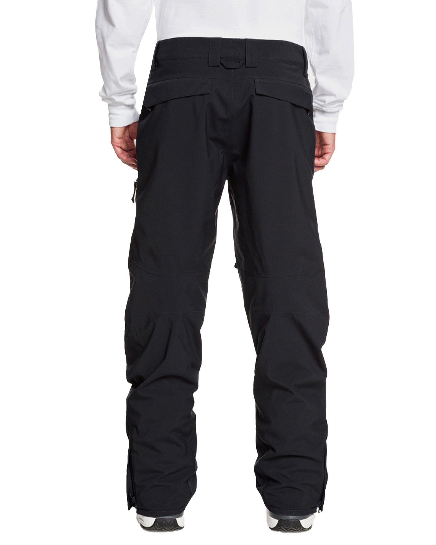 Quiksilver Men's Utility Shell Snow Pants - True Black Snow Pants - Trojan Wake Ski Snow