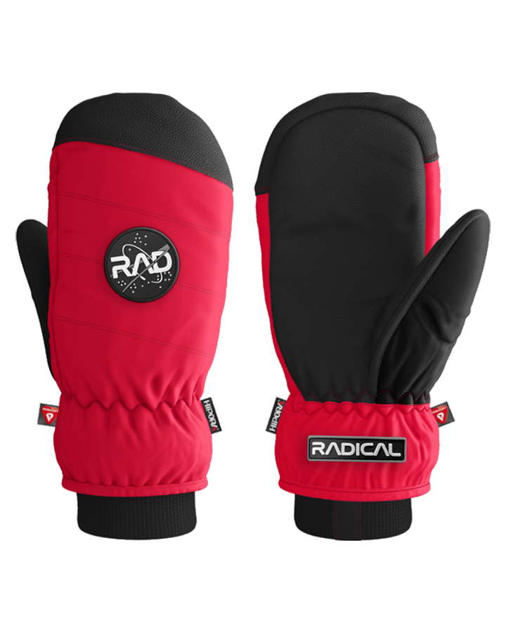 RAD Astro Mitten - Saftey Pink Unisex Snow Mittens - Trojan Wake Ski Snow