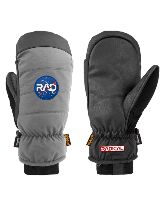 RAD Downer Event Mitten - Grey Snow Gloves & Mittens - Trojan Wake Ski Snow