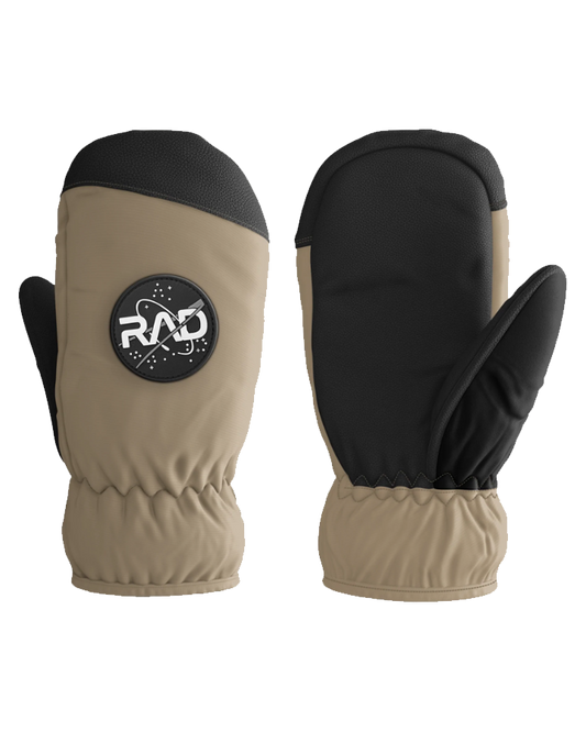 RAD Junior Mitten 2 - Space Khaki Snow Gloves & Mittens - Trojan Wake Ski Snow