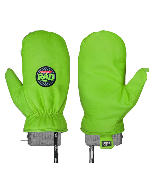 RAD Rancher Mitten - Turtle Green - 2023 Unisex Snow Mittens - Trojan Wake Ski Snow