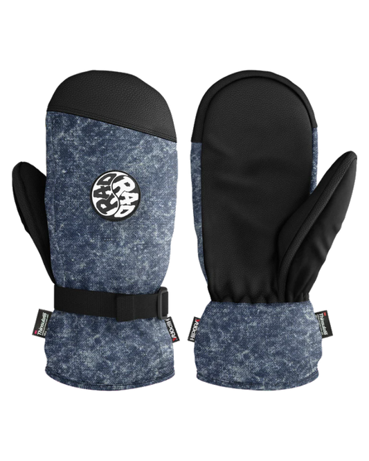 RAD Sidehit Mitten - Denim Unisex Snow Mittens - Trojan Wake Ski Snow