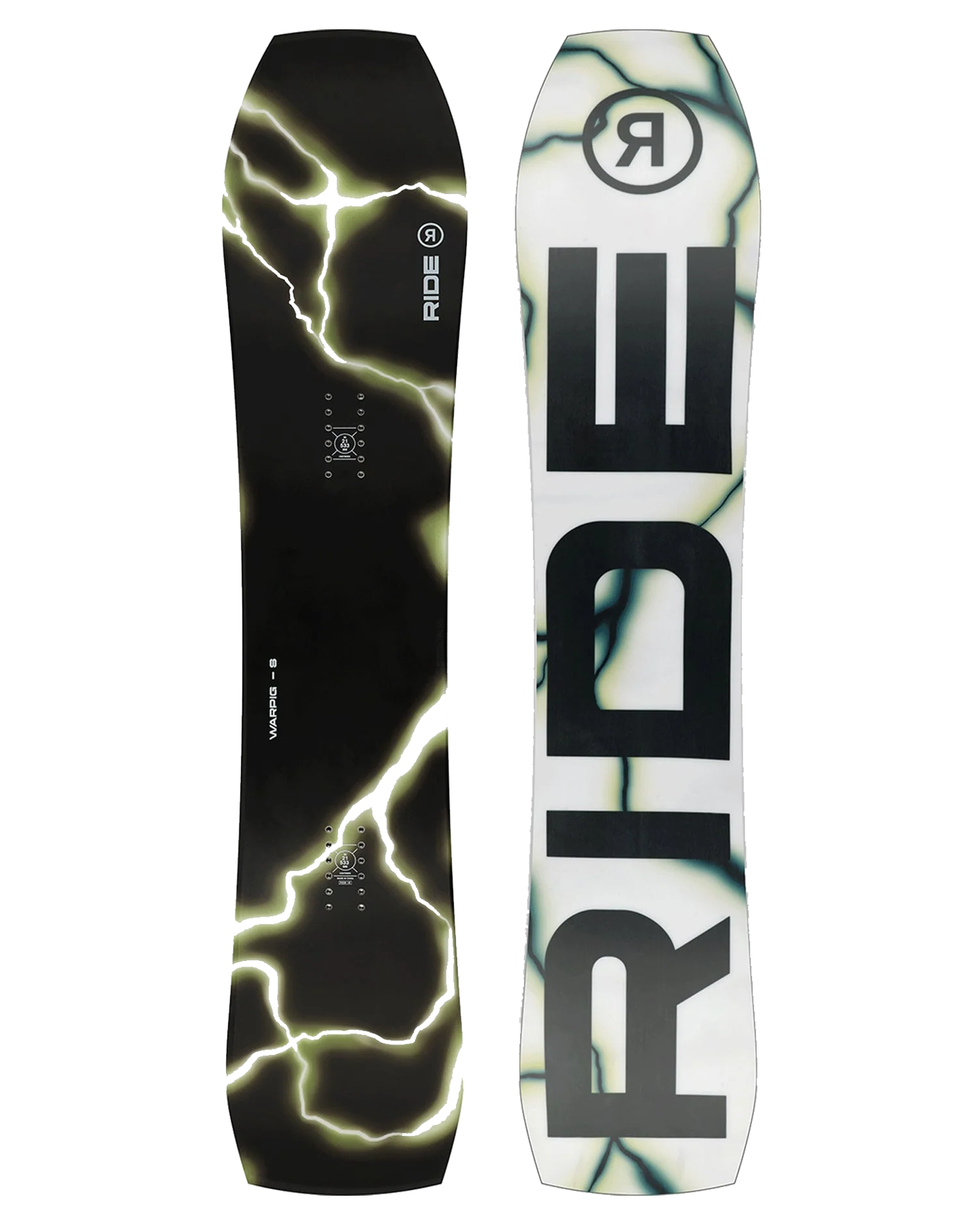 Ride Warpig Snowboard - 2025 Snowboards - Trojan Wake Ski Snow