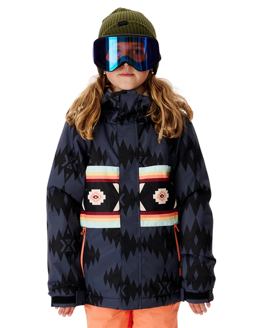 Rip Curl Olly Snow Jacket Kids - Washed Black - 2023