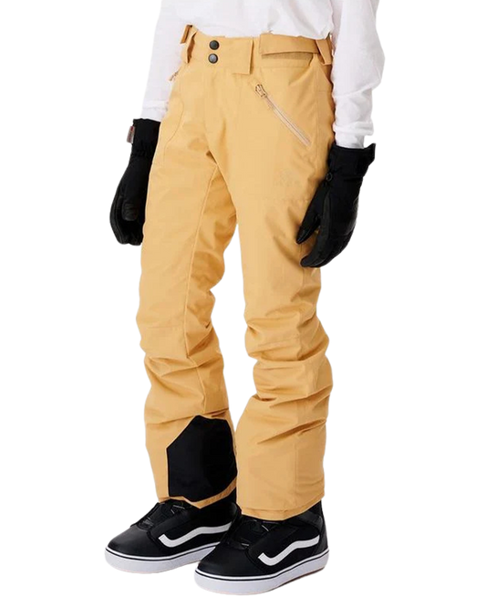 Rip Curl Rider High Waist Pant Women's 10K/10K - Sand - 2023 Women's Snow Pants - Trojan Wake Ski Snow