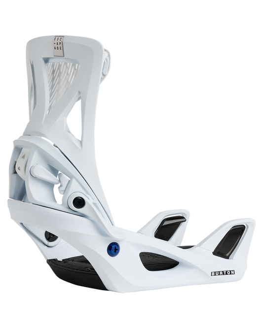 Burton Women's Step On® Escapade Re:Flex Snowboard Bindings - White Women's Snowboard Bindings - Trojan Wake Ski Snow
