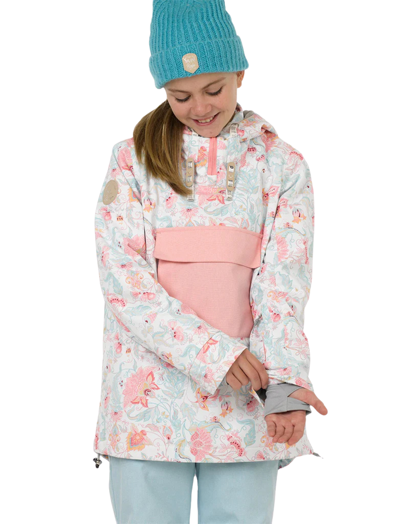 Rojo Hazel Girl's Snow Jacket - Royale Snow White - 2023 Kids' Snow Jackets - Trojan Wake Ski Snow