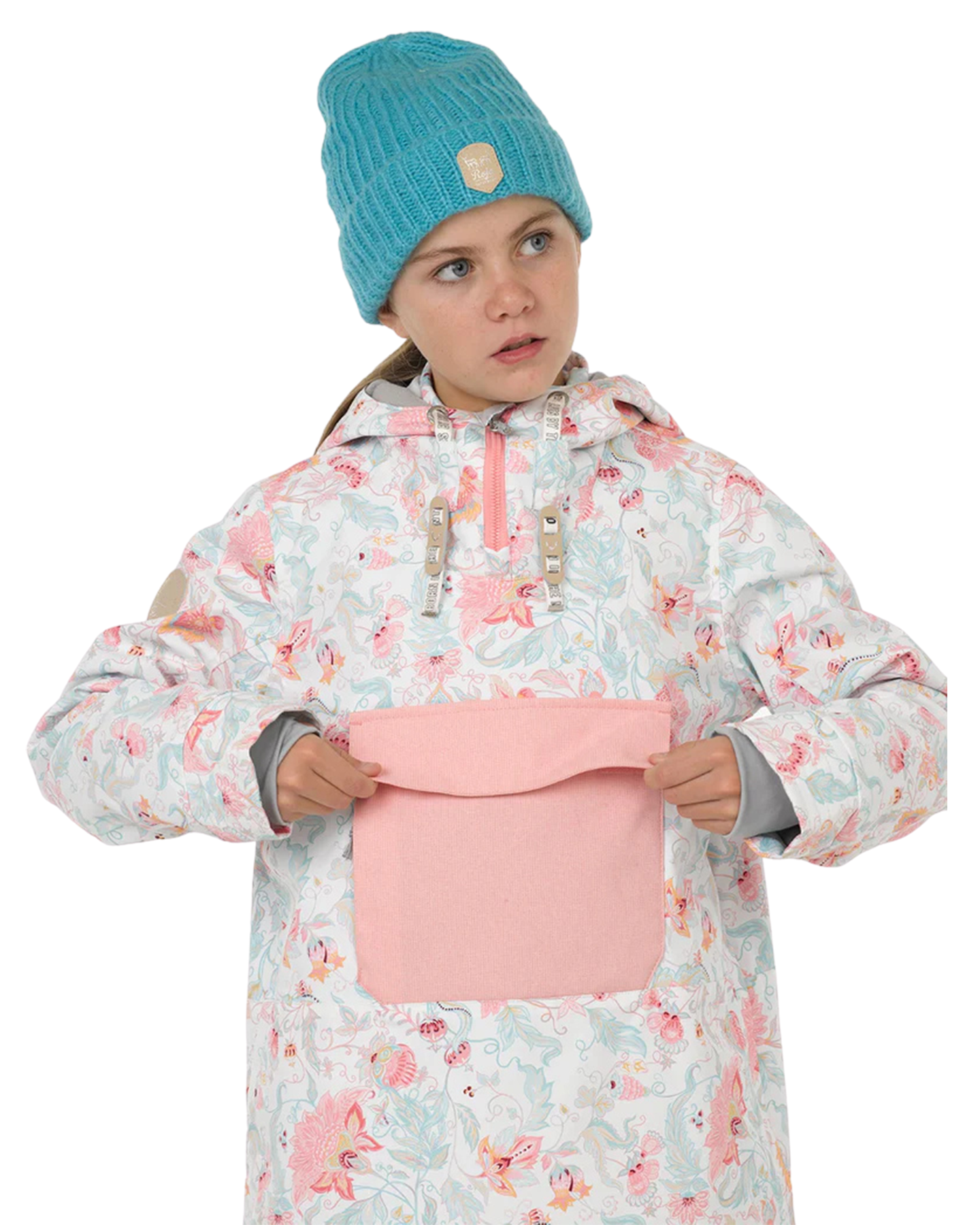 Rojo Hazel Girl's Snow Jacket - Royale Snow White - 2023 Kids' Snow Jackets - Trojan Wake Ski Snow