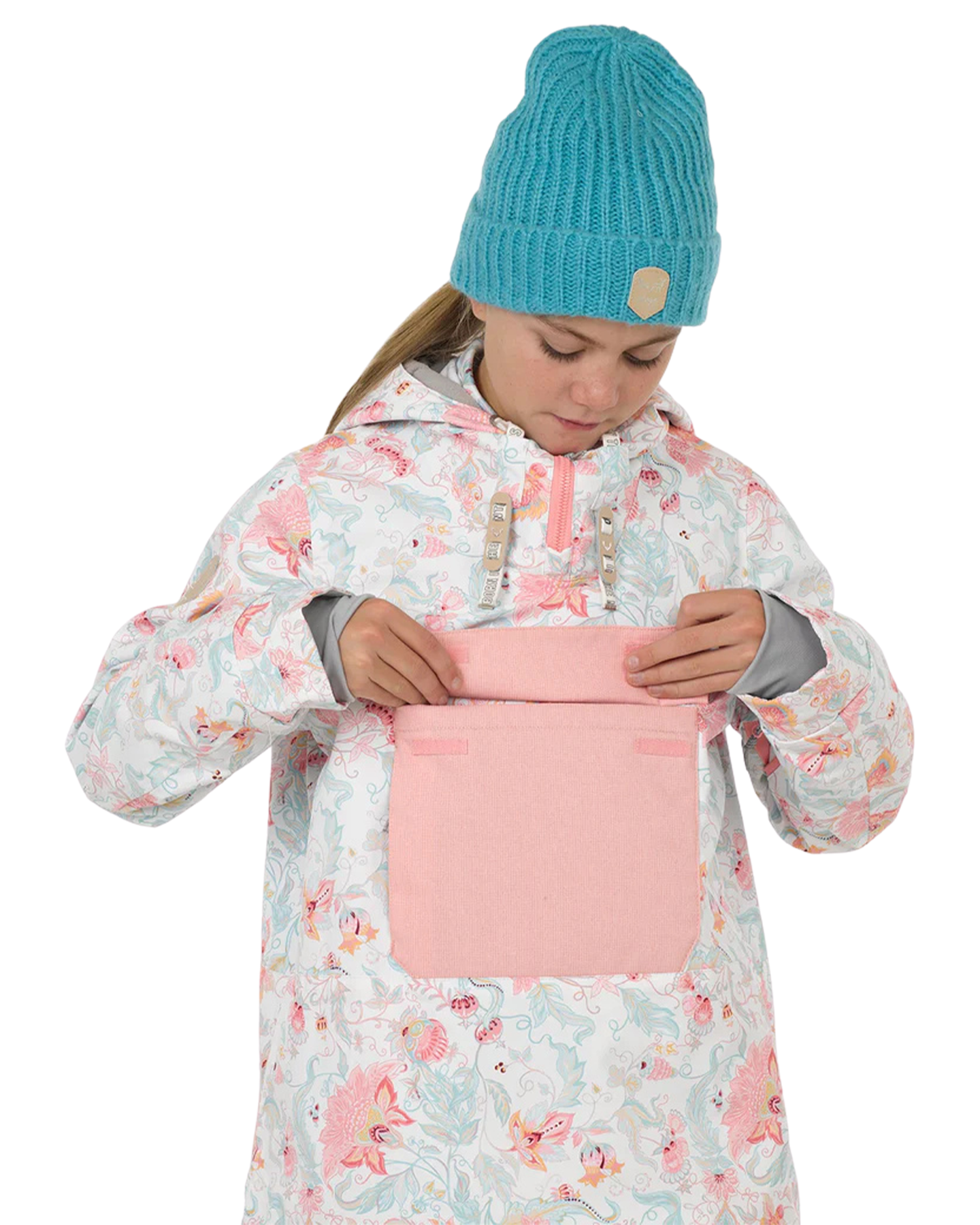 Rojo Hazel Girl's Snow Jacket - Royale Snow White - 2023 Kids' Snow Jackets - Trojan Wake Ski Snow