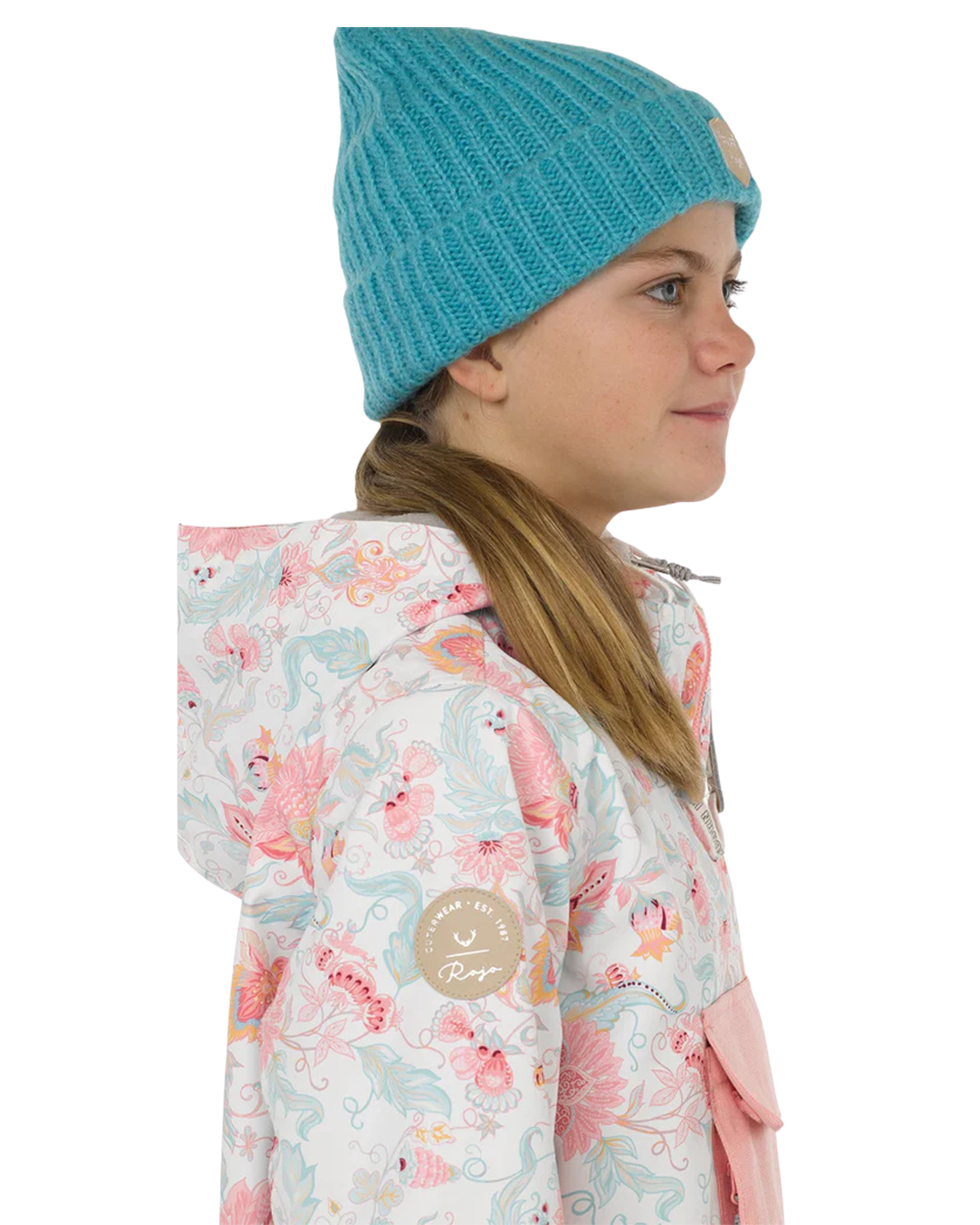 Rojo Hazel Girl's Snow Jacket - Royale Snow White - 2023 Kids' Snow Jackets - Trojan Wake Ski Snow