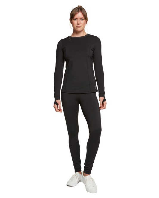 Rojo Living Best Life (Plus Size) Women's Crewneck Thermal Top Women's Thermal Tops - Trojan Wake Ski Snow