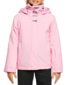 Roxy Girls' 8-16 Galaxy Technical Snow Jacket - Pink Frosting Snow Jackets - Trojan Wake Ski Snow