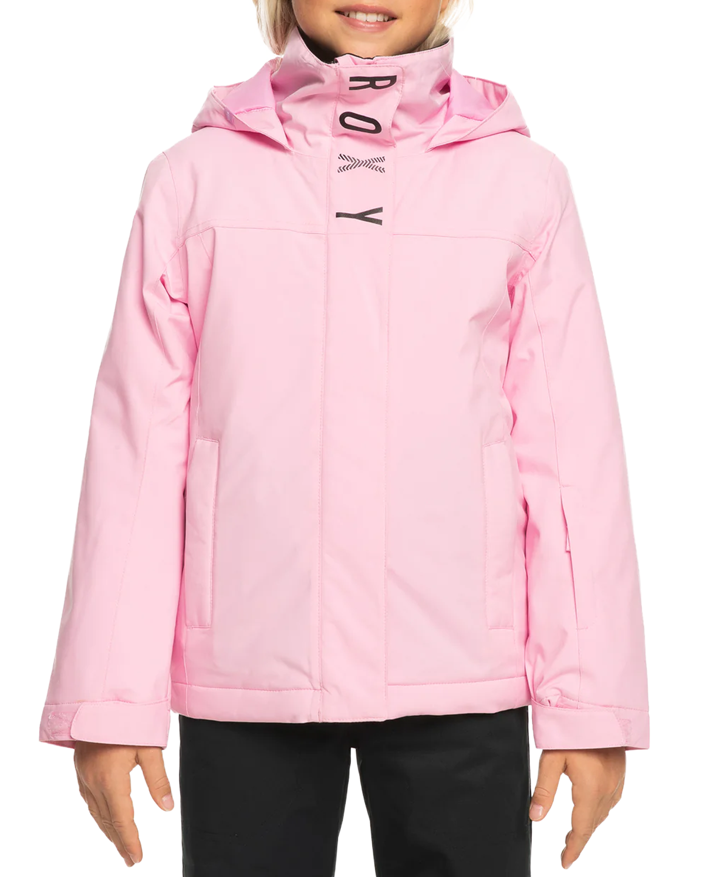 Roxy Girls' 8-16 Galaxy Technical Snow Jacket - Pink Frosting Snow Jackets - Trojan Wake Ski Snow