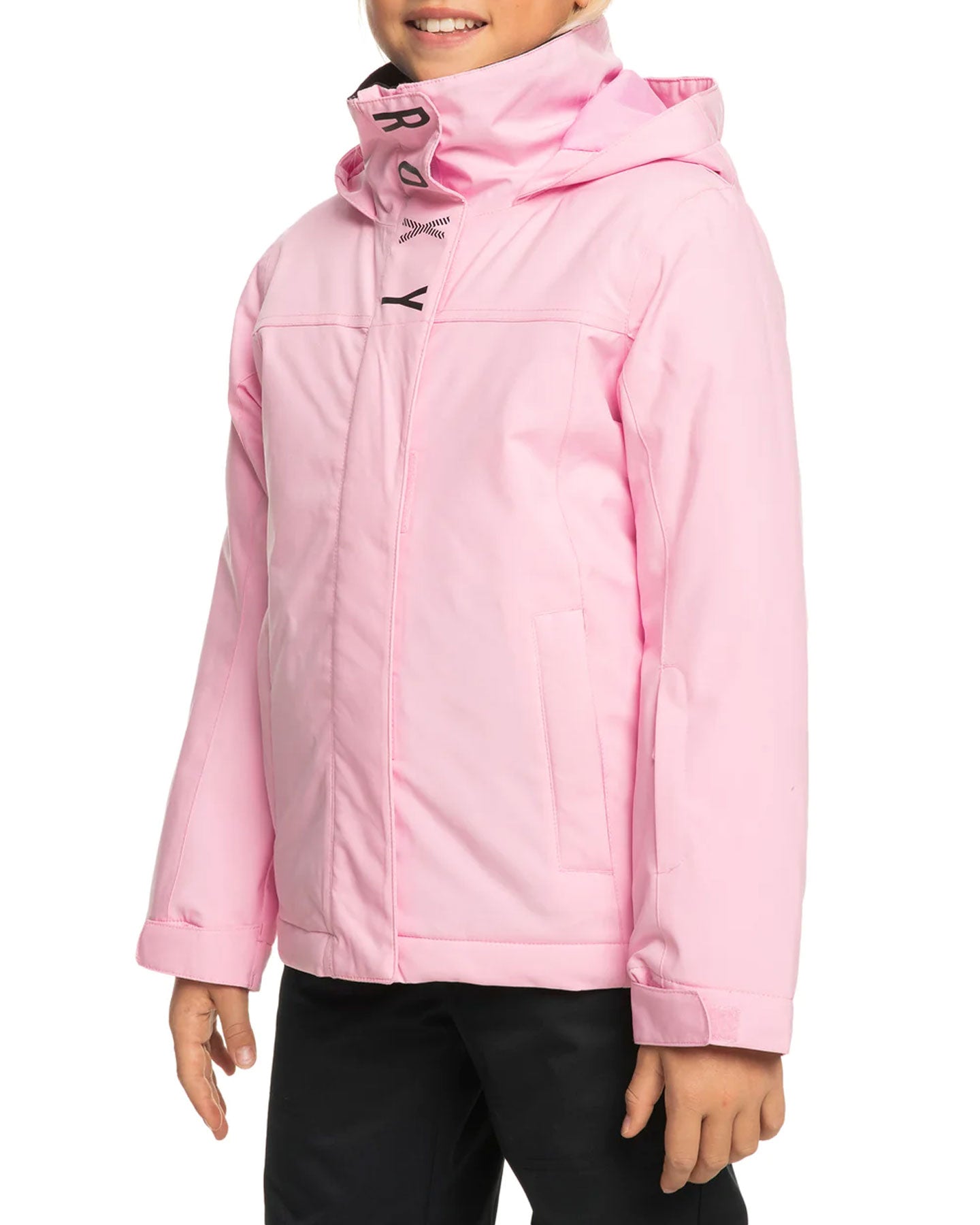 Roxy Girls' 8-16 Galaxy Technical Snow Jacket - Pink Frosting Snow Jackets - Trojan Wake Ski Snow