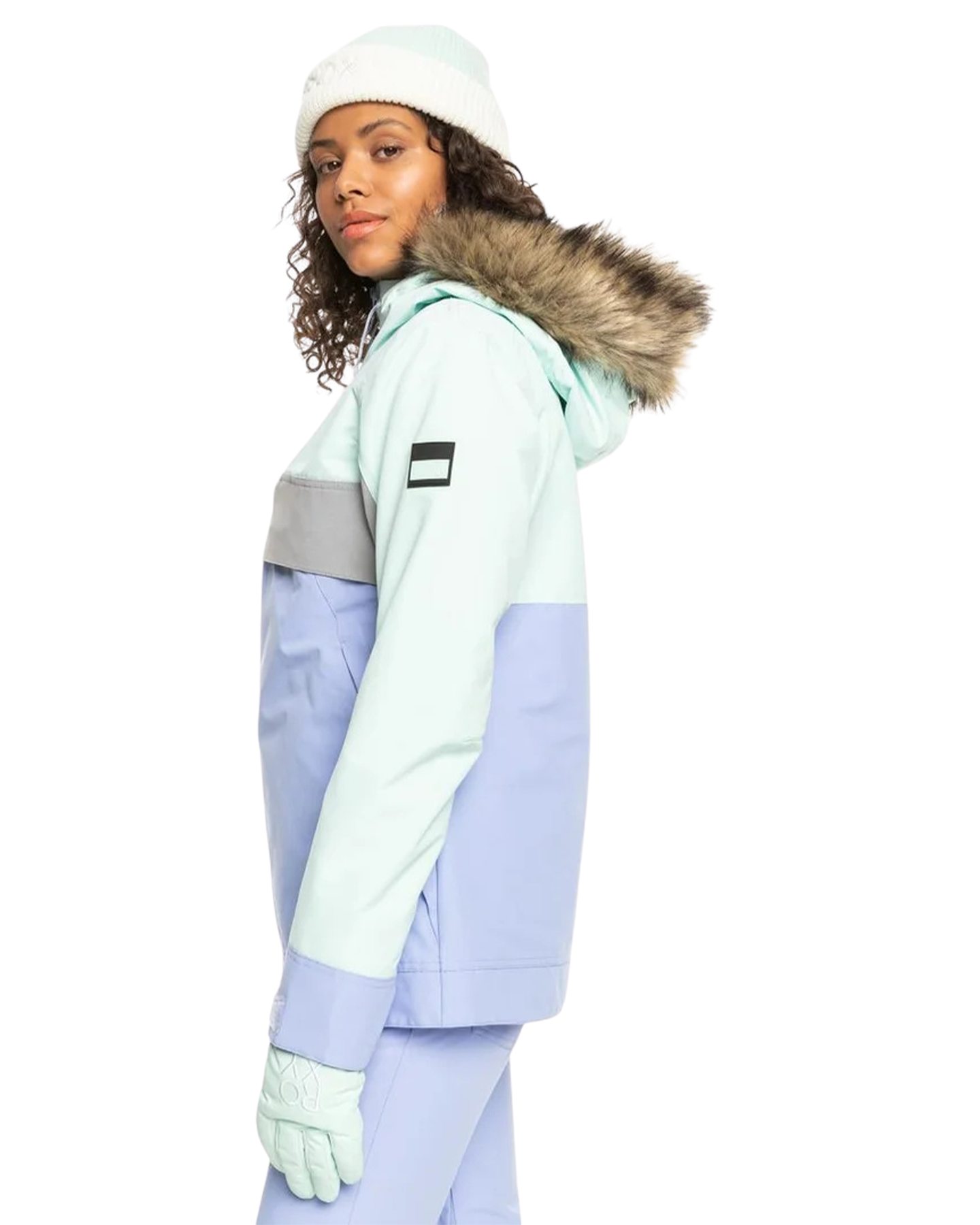 Roxy Shelter Women's Snow Jacket - Fair Aqua - 2023 Women's Snow Jackets - Trojan Wake Ski Snow