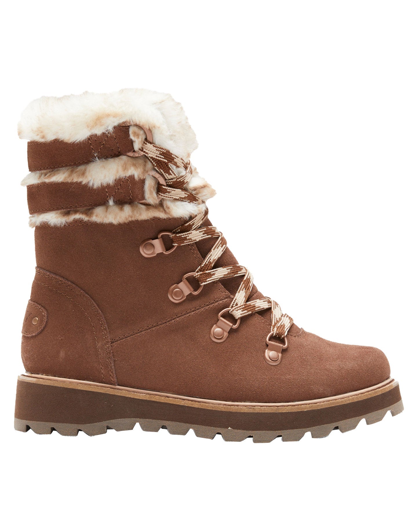 Roxy Women's Brandi Iii Winter Boots - Chocolate Apres Boots - Trojan Wake Ski Snow