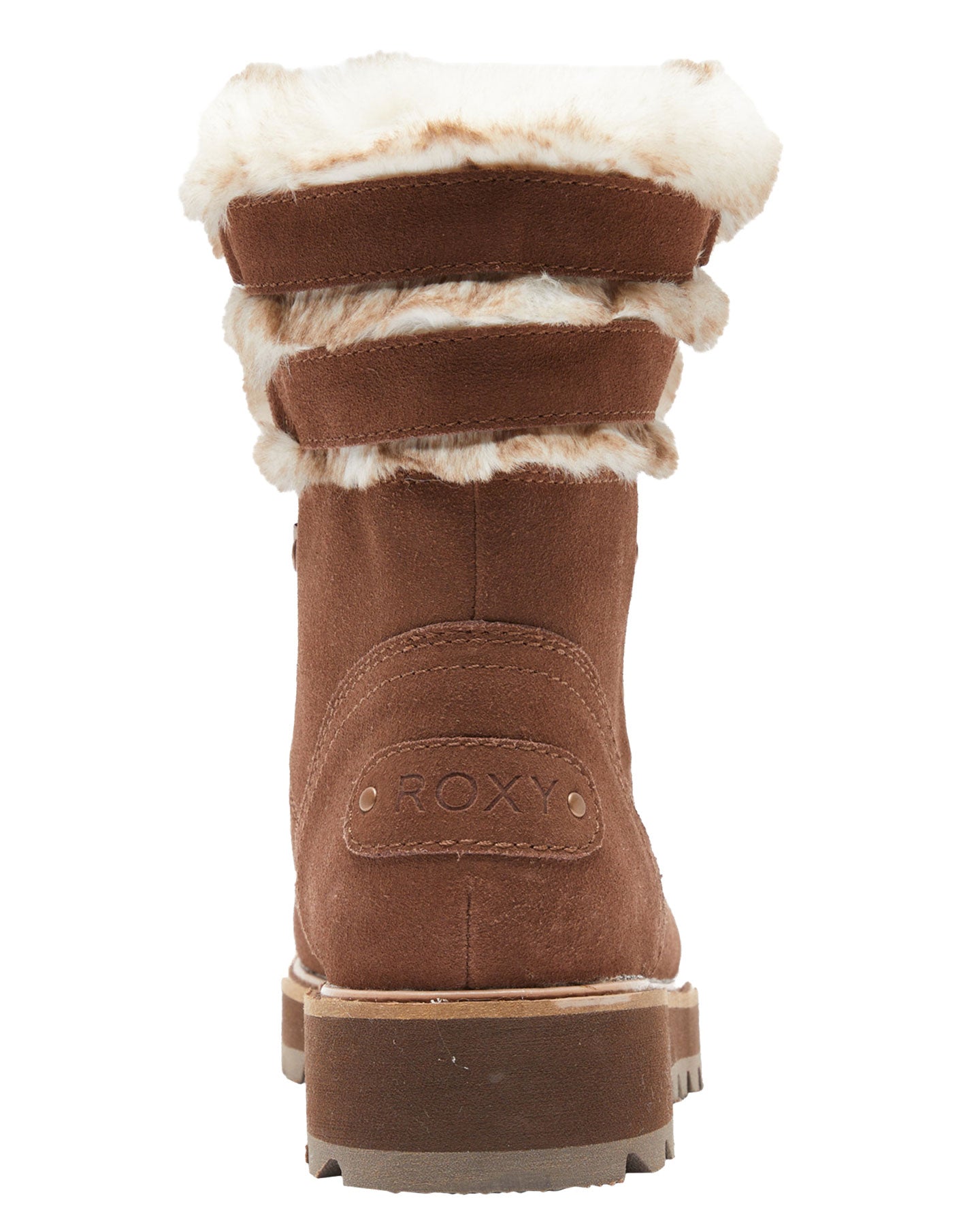 Roxy Women's Brandi Iii Winter Boots - Chocolate Apres Boots - Trojan Wake Ski Snow