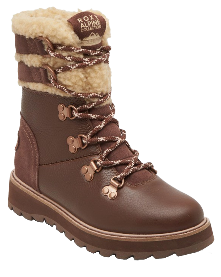 Roxy Brandi II Women's Apres Boots - Chocolate - 2023 Apres Boots - Trojan Wake Ski Snow