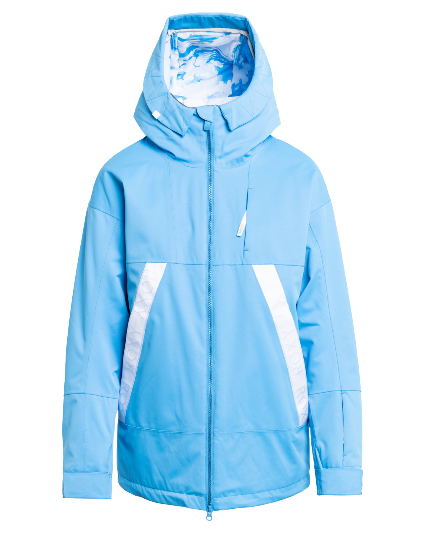 Roxy Women's Chloe Kim Technical Snow Jacket - Azure Blue Snow Jackets - Trojan Wake Ski Snow