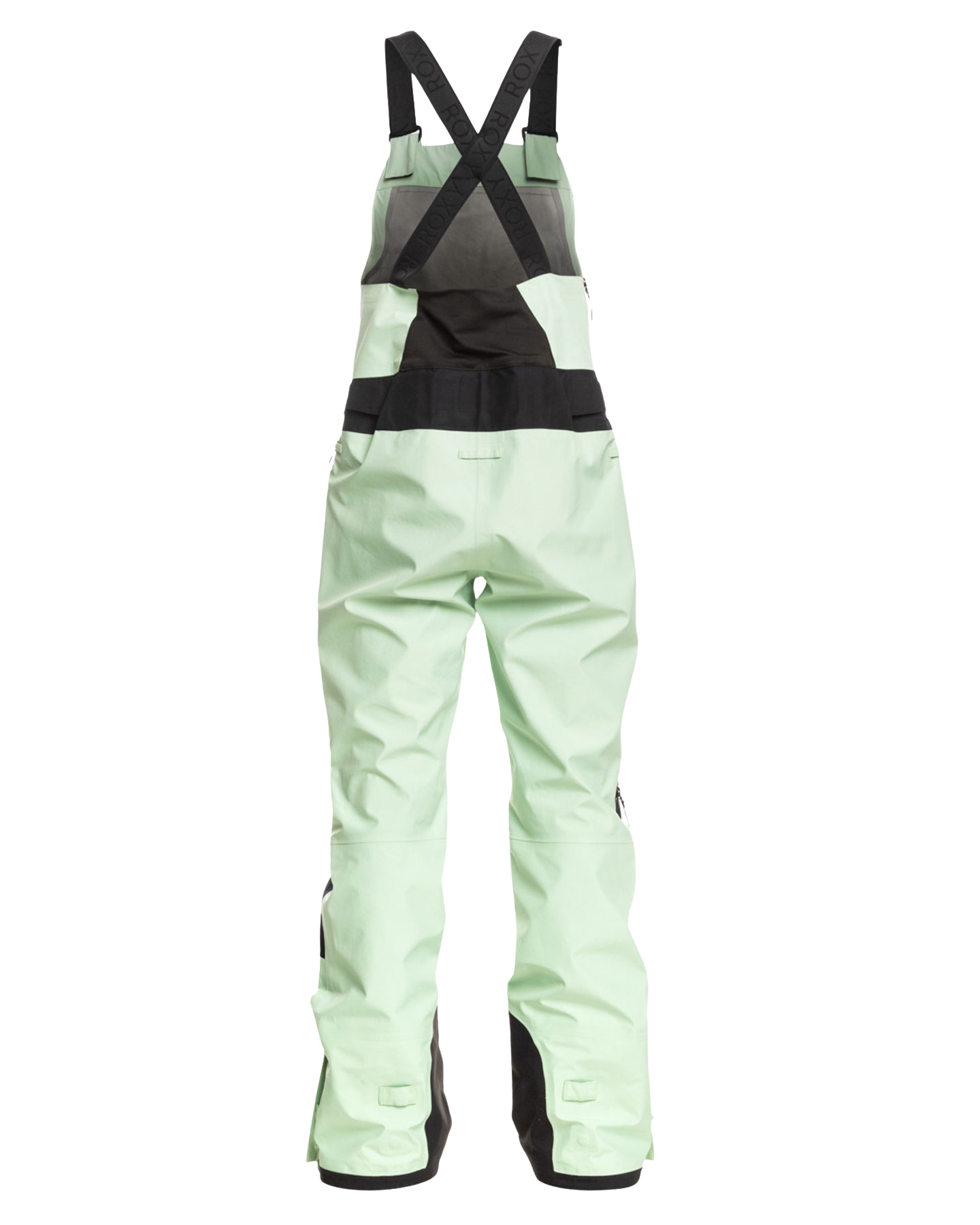Roxy Women's GORE-TEX® Lunalite 3L Technical Snow Bib Pants - Cameo Green Women's Snow Bibs - Trojan Wake Ski Snow
