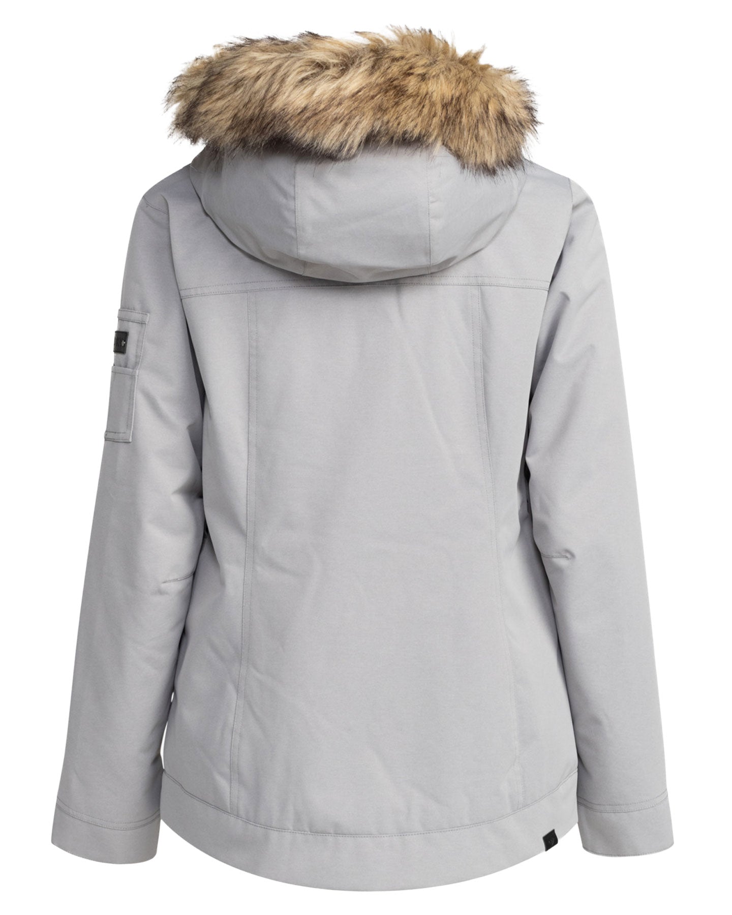 Roxy Women's Meade Technical Snow Jacket - Heather Grey Snow Jackets - Trojan Wake Ski Snow