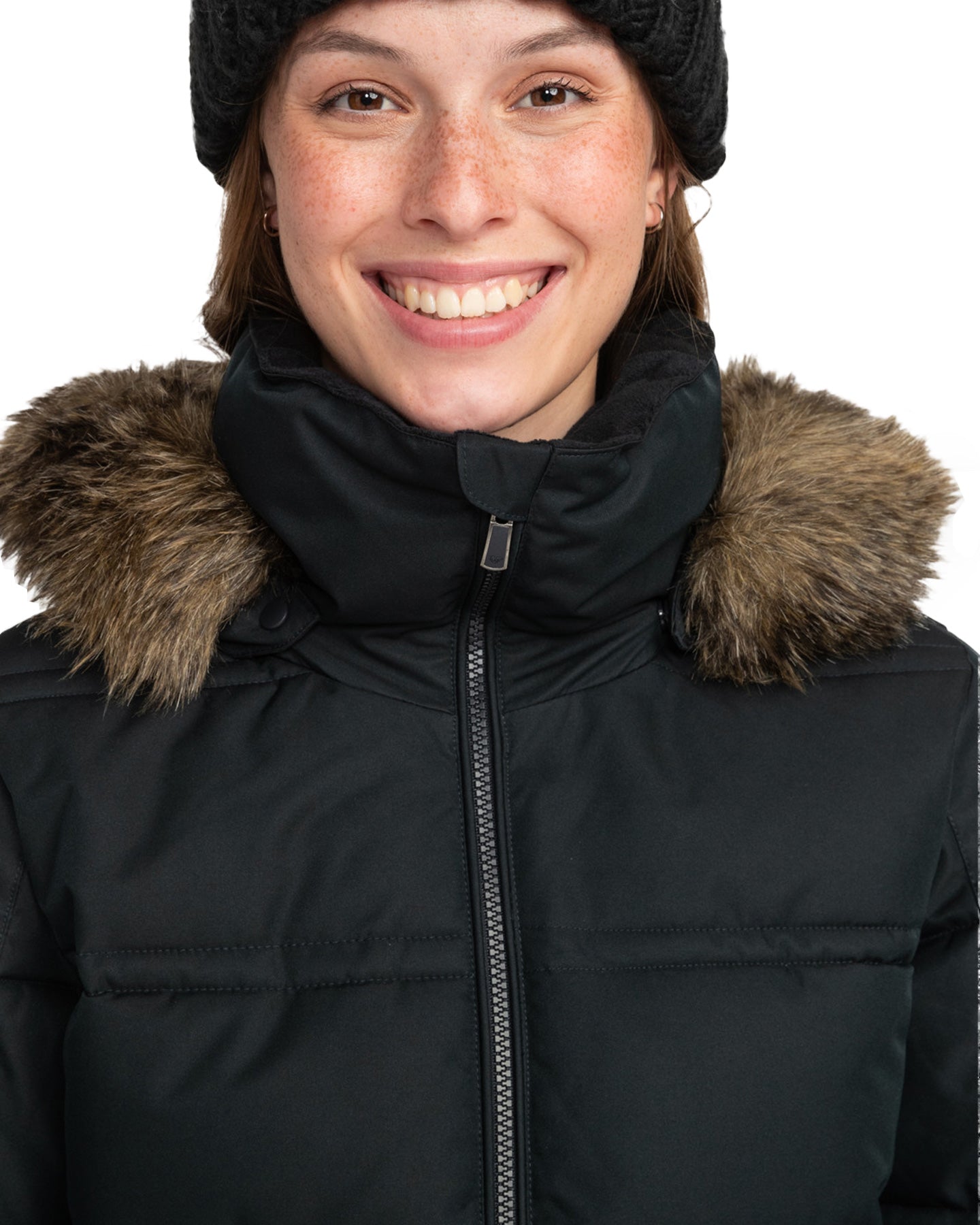 Roxy Women's Quinn Technical Snow Jacket - True Black Snow Jackets - Trojan Wake Ski Snow