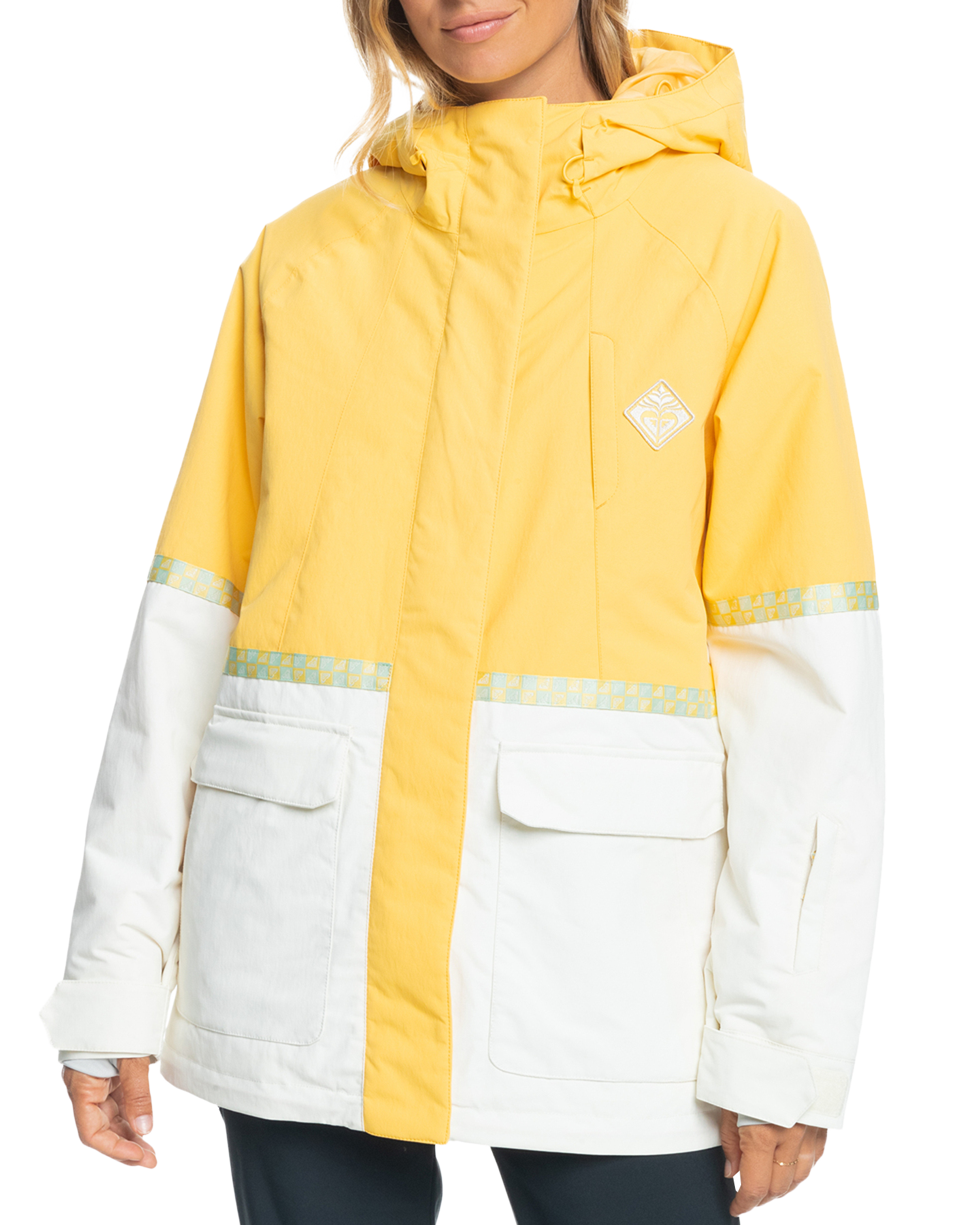 Roxy Women's Ritual Technical Snow Jacket - Sunset Gold Snow Jackets - Trojan Wake Ski Snow