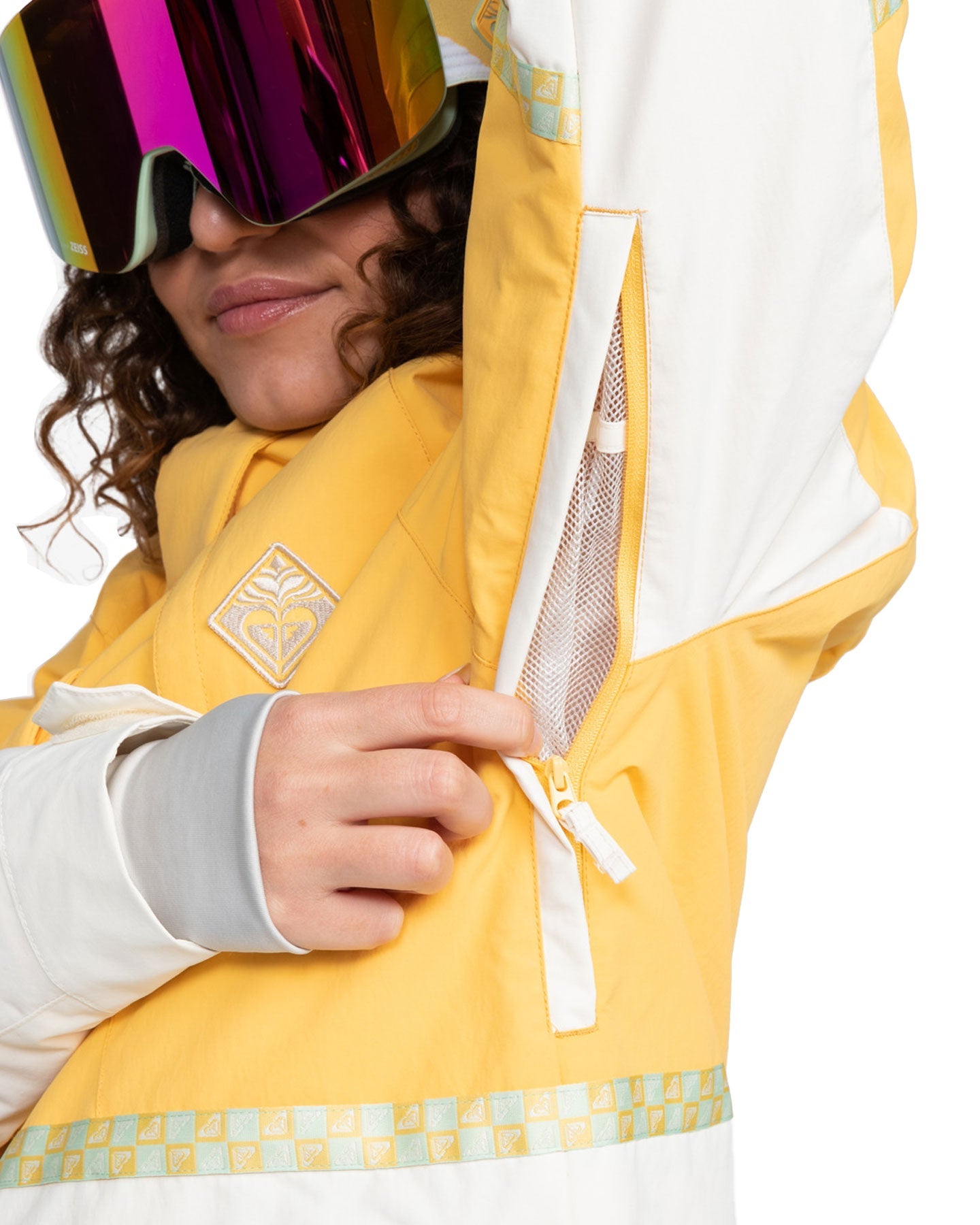 Roxy Women's Ritual Technical Snow Jacket - Sunset Gold Snow Jackets - Trojan Wake Ski Snow