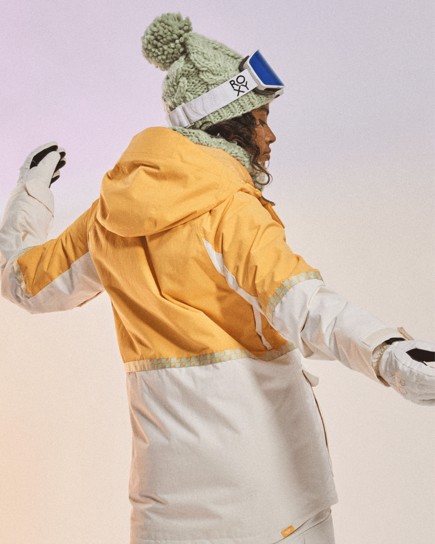 Roxy Women's Ritual Technical Snow Jacket - Sunset Gold Women's Snow Jackets - Trojan Wake Ski Snow