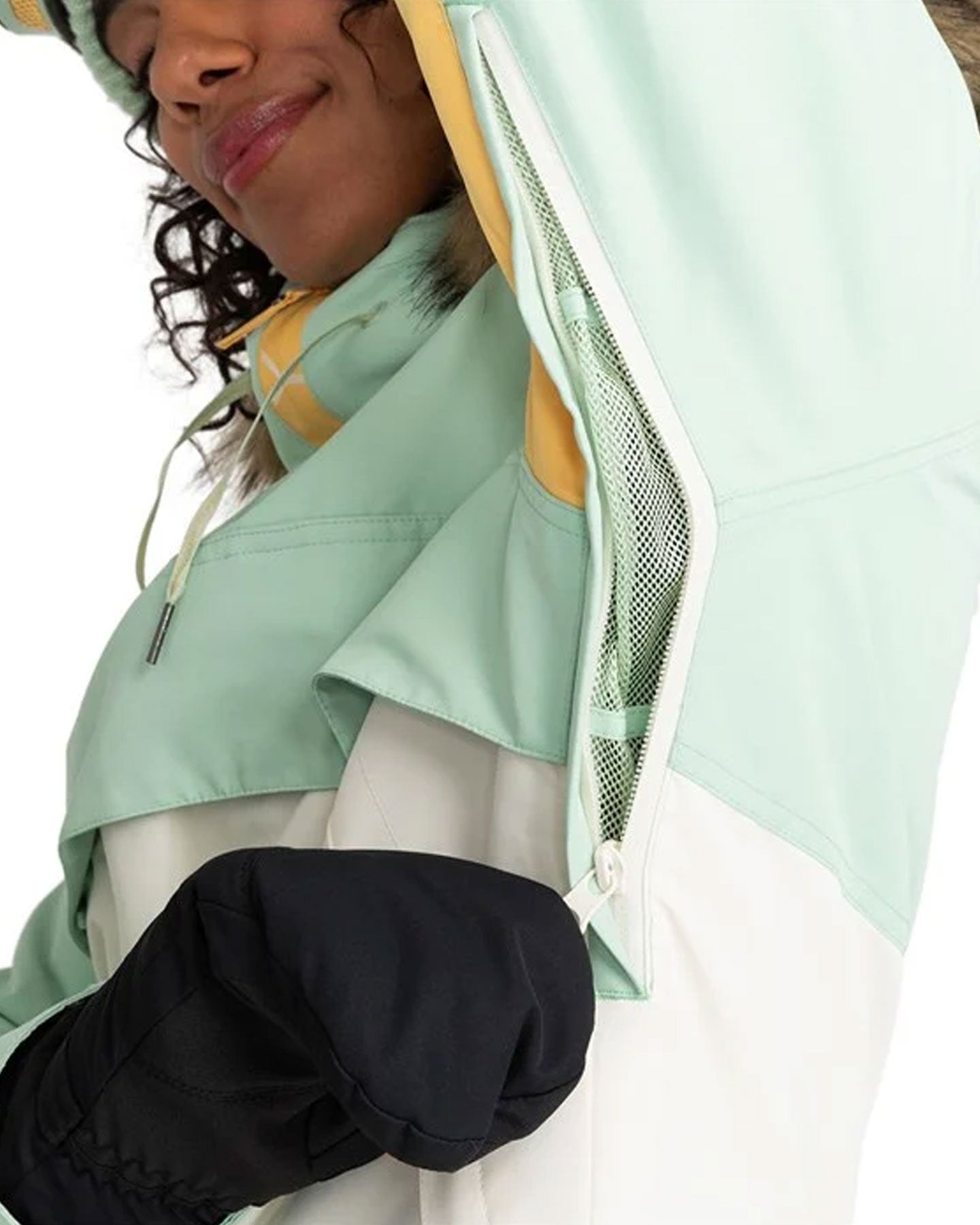 Roxy Women's Shelter Technical Snow Jacket - Cameo Green Snow Jackets - Trojan Wake Ski Snow