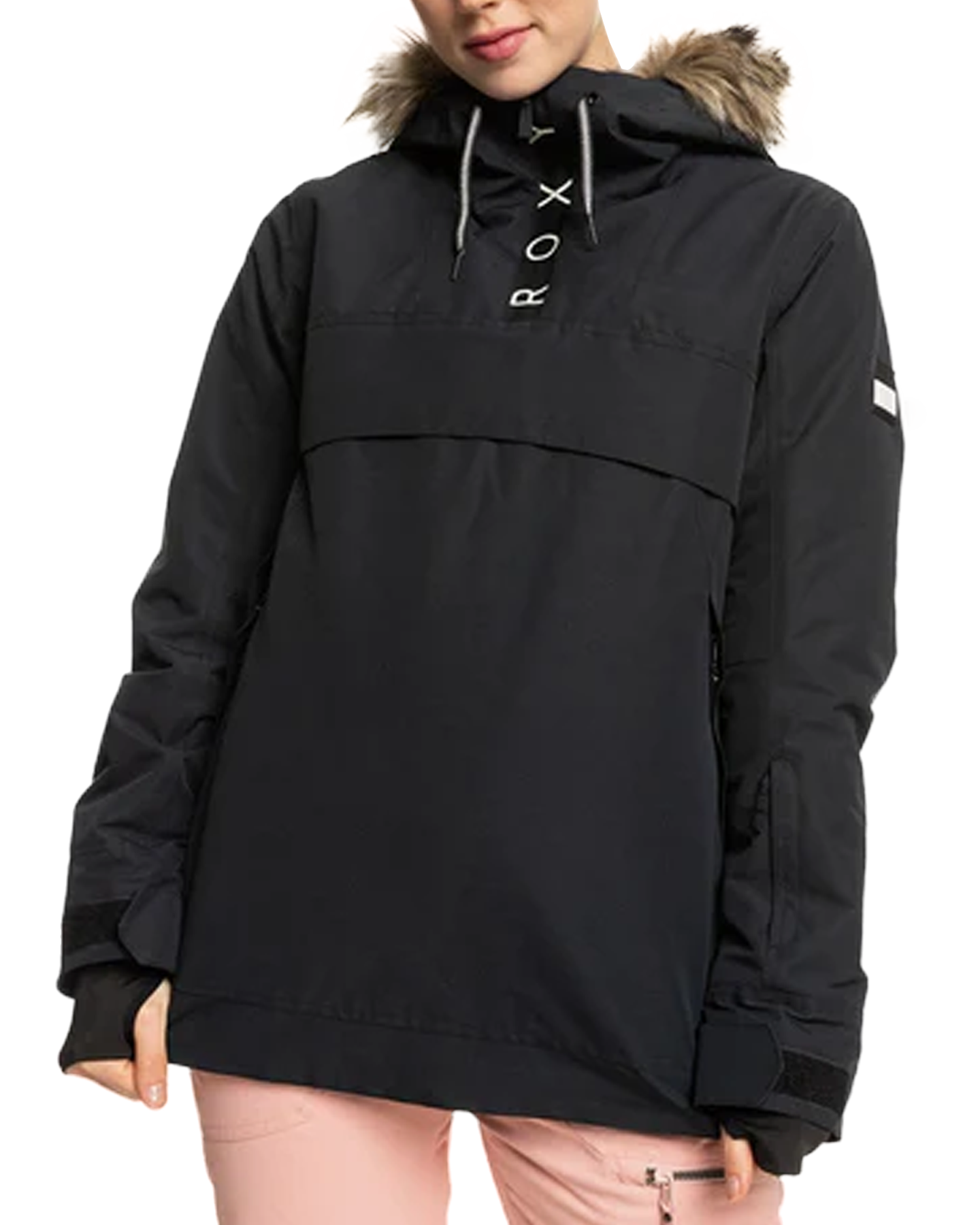 Roxy Women's Shelter Technical Snow Jacket - True Black Snow Jackets - Trojan Wake Ski Snow