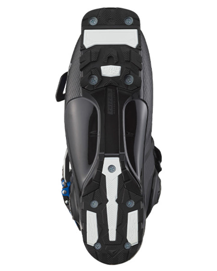 Salomon S/Pro Alpha 120 EL Ski Boots - Black / Race Blue - 2023 Snow Ski Boots - Trojan Wake Ski Snow