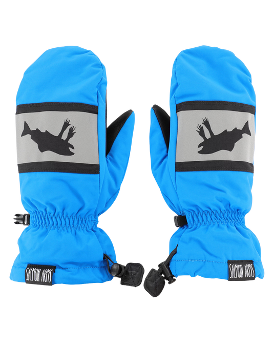 Salmon Arms Classic Snow Mitt - Hi Vis Unisex Snow Mittens - Trojan Wake Ski Snow