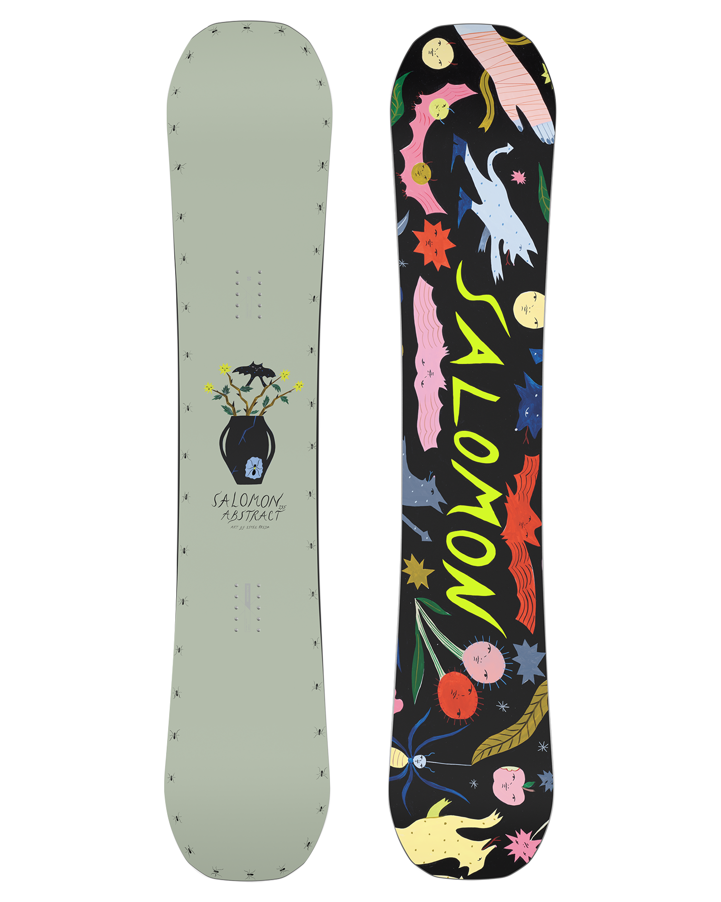 Salomon Abstract Snowboard - 2025 Snowboards - Trojan Wake Ski Snow