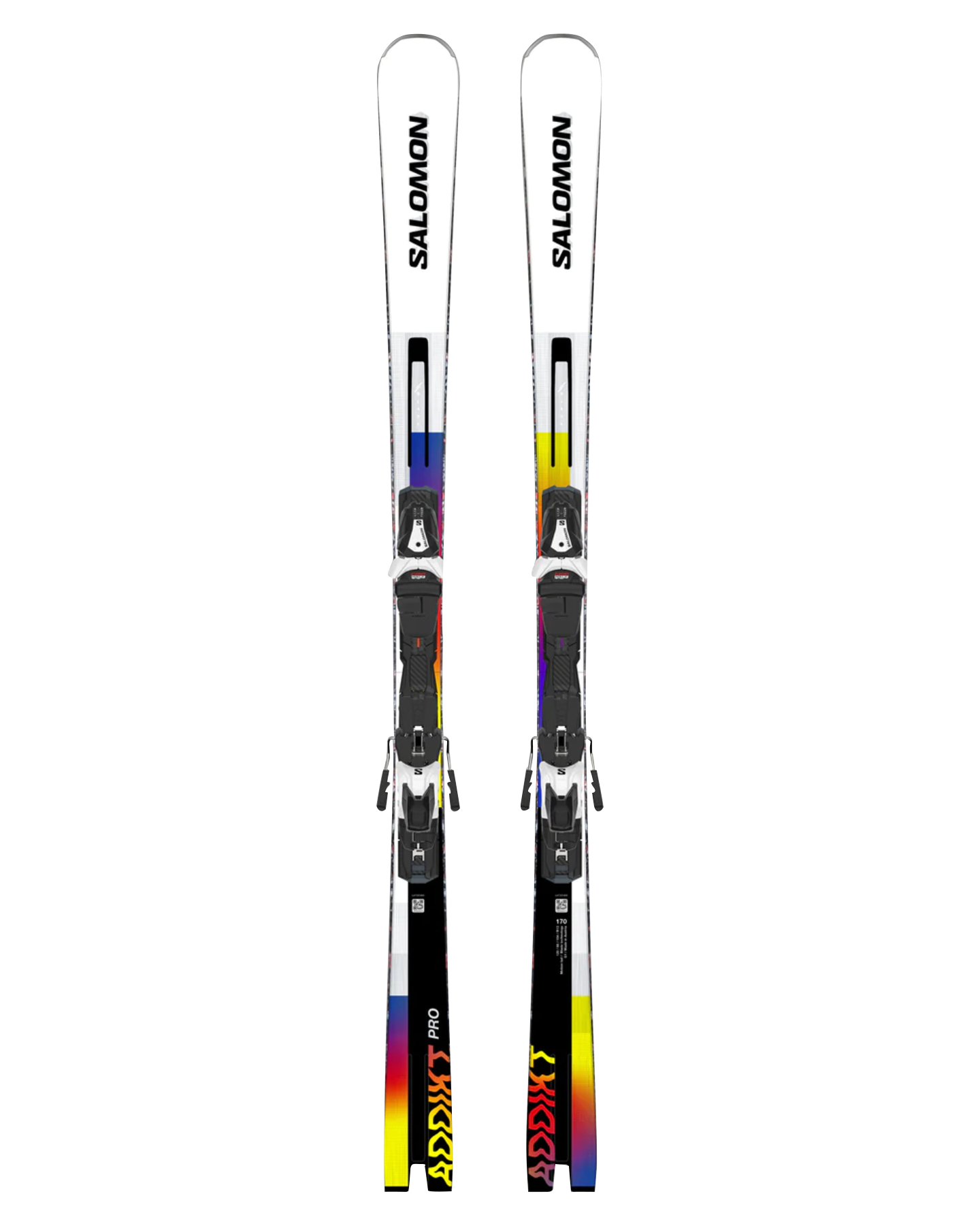 Salomon Addikt Pro Snow Skis W/ Mi12 Bindings - 2025 Men's Snow Skis - SnowSkiersWarehouse