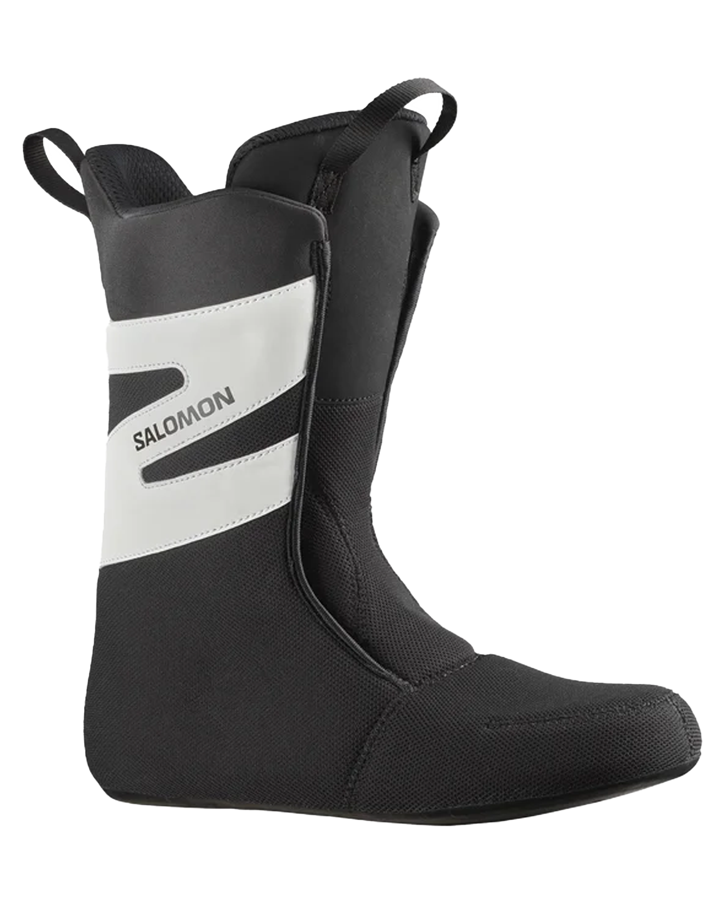 Salomon Dialogue Dual Boa Wide Snowboard Boots - Black / Black / White - 2024 Men's Snowboard Boots - SnowSkiersWarehouse